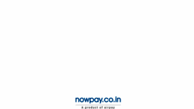 What Nowpay.co.in website looked like in 2021 (3 years ago)