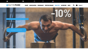 What Nutripure.fr website looked like in 2021 (4 years ago)