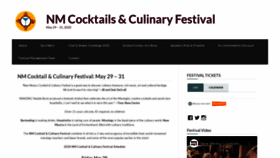 What Nmcocktailculture.com website looked like in 2021 (3 years ago)