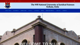 What Nujs.edu website looked like in 2021 (3 years ago)