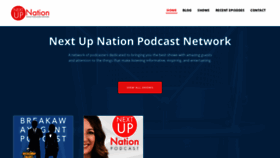 What Nextupnation.com website looked like in 2021 (3 years ago)