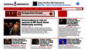 What Nationalnewswatch.com website looked like in 2021 (3 years ago)