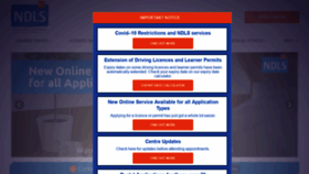 What Ndls.ie website looked like in 2021 (3 years ago)