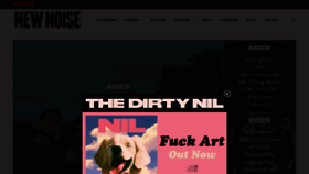 What Newnoisemagazine.com website looked like in 2021 (3 years ago)
