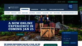 What Northerncu.com website looked like in 2021 (3 years ago)