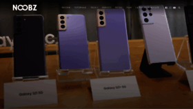 What Noobz.ro website looked like in 2021 (4 years ago)