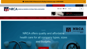 What Nrca.net website looked like in 2021 (3 years ago)
