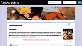 What Naruto-kun.hu website looked like in 2021 (3 years ago)