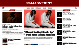 What Naijaonpoint.com website looked like in 2021 (3 years ago)
