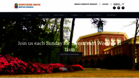 What Northsidedrive.org website looked like in 2021 (3 years ago)