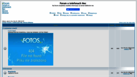 What Nec.phorum.pl website looked like in 2021 (3 years ago)