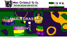 What Neworleanstogo.com website looked like in 2021 (3 years ago)