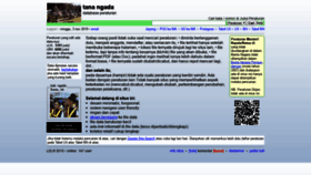 What Ngada.org website looked like in 2021 (3 years ago)