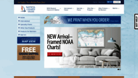 What Nauticalchartsonline.com website looked like in 2021 (3 years ago)