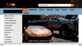 What Nationaldetailpros.com website looked like in 2021 (3 years ago)