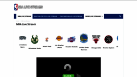 What Nbastreams.cc website looked like in 2021 (3 years ago)