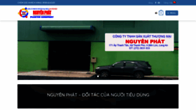 What Nguyenphatplastic.com website looked like in 2021 (3 years ago)