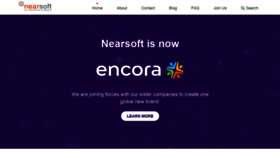 What Nearsoft.com website looked like in 2021 (3 years ago)