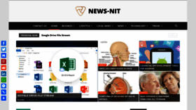 What Newsnit.com website looked like in 2021 (3 years ago)