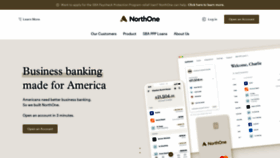 What Northone.com website looked like in 2021 (3 years ago)