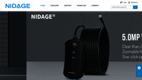 What Nidageo.com website looked like in 2021 (3 years ago)