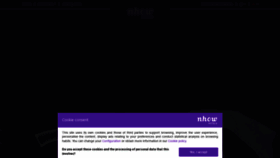 What Nhow-hotels.com website looked like in 2021 (3 years ago)