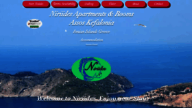 What Niriidesapartments-assos-kefalonia.com website looked like in 2021 (3 years ago)