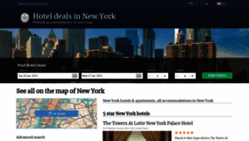 What Newyork-hotel.com website looked like in 2021 (3 years ago)