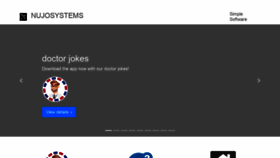 What Nujosystems.com website looked like in 2021 (3 years ago)