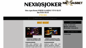 What Nexiasjoker.com website looked like in 2021 (3 years ago)
