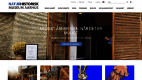 What Naturhistoriskmuseum.dk website looked like in 2021 (3 years ago)