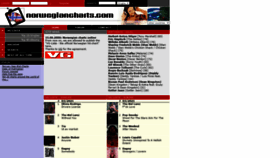 What Norwegiancharts.com website looked like in 2021 (3 years ago)