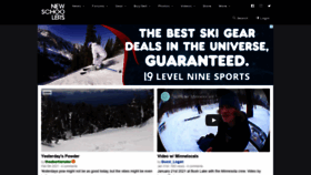 What Newschoolers.com website looked like in 2021 (3 years ago)