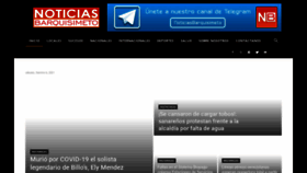 What Noticiasbarquisimeto.com website looked like in 2021 (3 years ago)