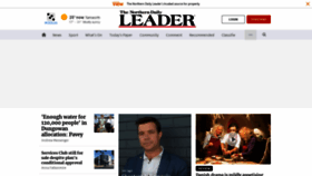 What Northerndailyleader.com.au website looked like in 2021 (3 years ago)