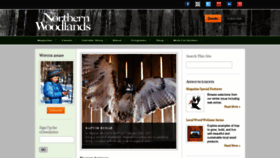 What Northernwoodlands.org website looked like in 2021 (3 years ago)