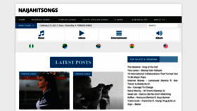 What Naijahitsongs.com website looked like in 2021 (3 years ago)