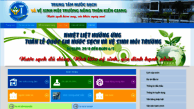 What Nuocnongthonkiengiang.vn website looked like in 2021 (3 years ago)