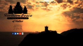What Northernpeace.com website looked like in 2021 (3 years ago)