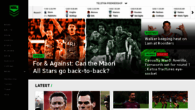 What Nrl.com website looked like in 2021 (3 years ago)