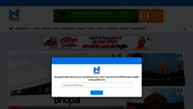What Nyoooz.com website looked like in 2021 (3 years ago)