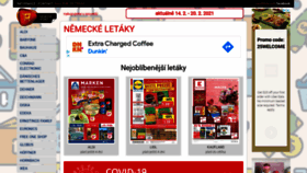 What Nemecke-letaky.eu website looked like in 2021 (3 years ago)