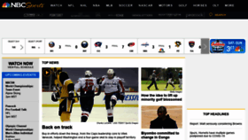 What Nbcsports.com website looked like in 2021 (3 years ago)