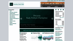 What Nbp.pl website looked like in 2021 (3 years ago)