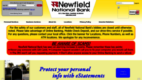 What Newfieldbank.com website looked like in 2021 (3 years ago)