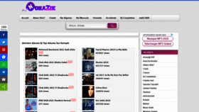 What Nohazik.net website looked like in 2021 (3 years ago)