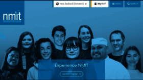 What Nmit.ac.nz website looked like in 2021 (3 years ago)