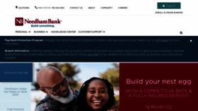What Needhambank.com website looked like in 2021 (3 years ago)