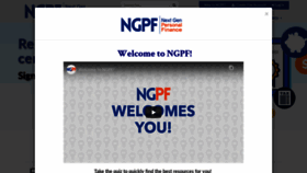What Ngpf.org website looked like in 2021 (3 years ago)