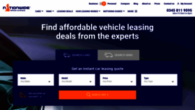 What Nationwidevehiclecontracts.co.uk website looked like in 2021 (3 years ago)